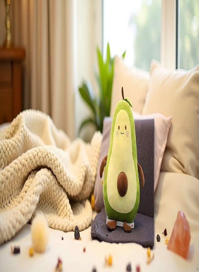 CHIRKUT Ultra-Soft Avocado Plush Toy for Kids | Washable & Non-Toxic Stuffed Fruit Toy for Babies & Toddlers | Cuddly Soft Toy Gift Cute & Durable Avocado Toy (AVACADOO) - Image 4